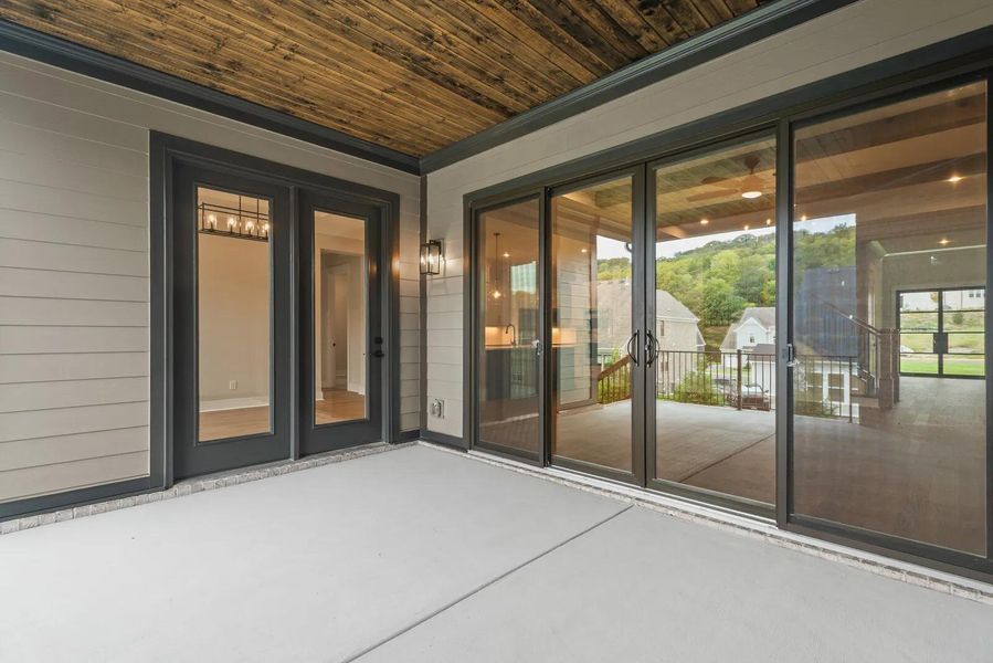 The Somerville H Outdoor Living Area The Somerville H Outdoor Living Area