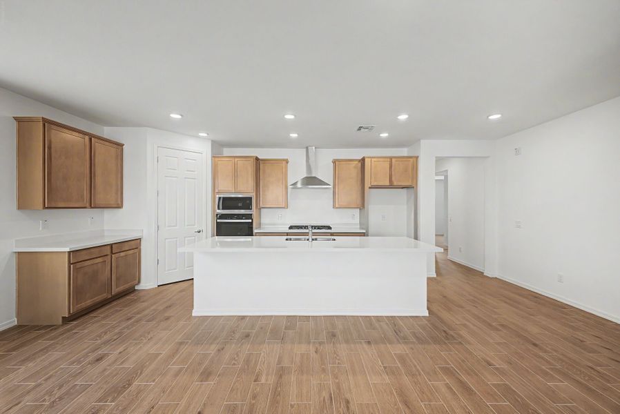 Furnished interior view inside a new home in Soleo, San Tan Valley (Image 3).