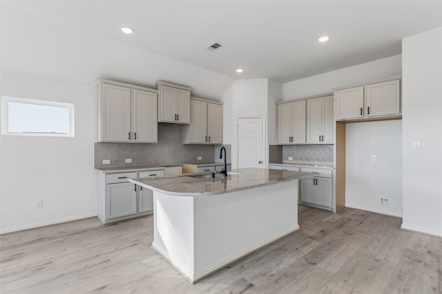 Furnished interior view inside a new home in Creekhaven, Iowa Colony (Image 7). Furnished interior view inside a new home in Creekhaven, Iowa Colony (Image 7).