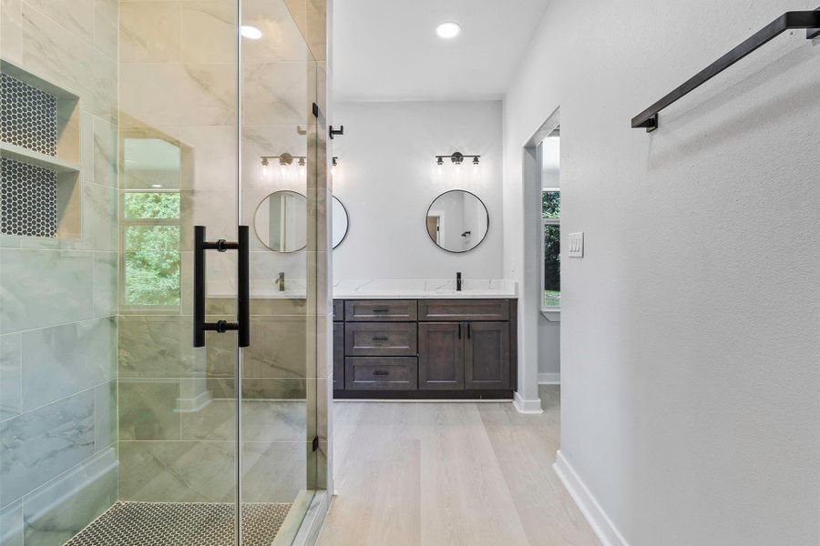 Furnished interior view inside a new home in , Onalaska (Image 9). Furnished interior view inside a new home in , Onalaska (Image 9).