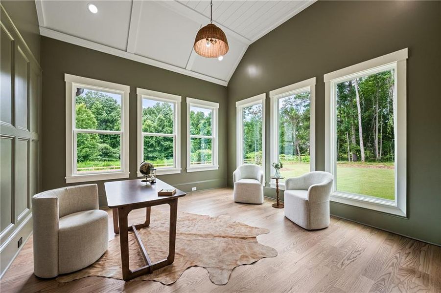 Furnished interior view inside a new home in , Loganville (Image 48). Furnished interior view inside a new home in , Loganville (Image 48).