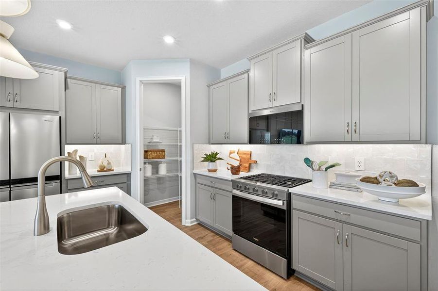 Furnished interior view inside a new home in Crosswind Ranch, Parrish (Image 14). Furnished interior view inside a new home in Crosswind Ranch, Parrish (Image 14).