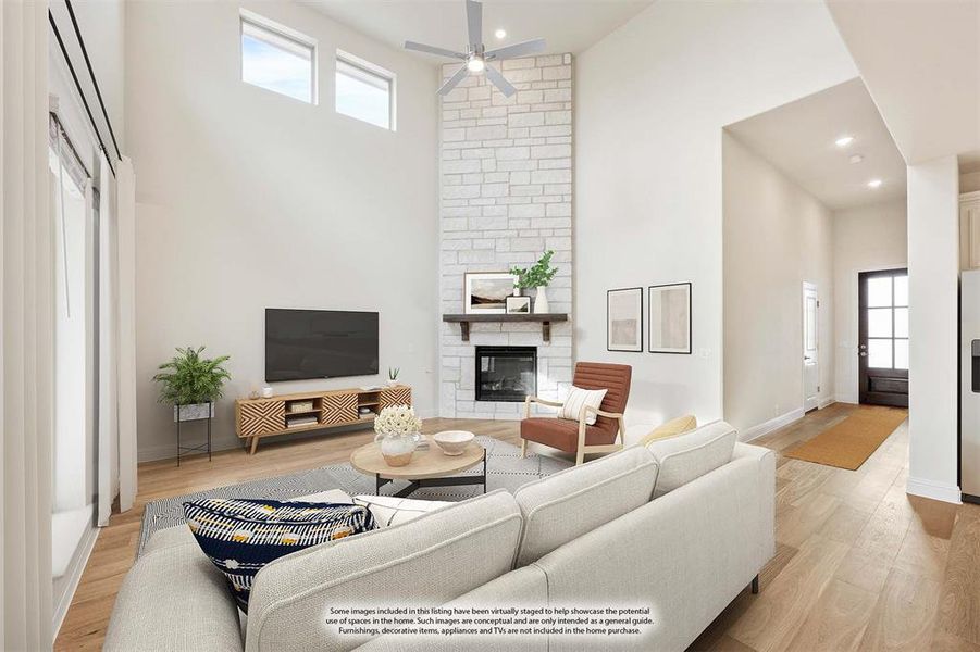 Furnished interior view inside a new home in Rockwood, Mansfield (Image 16).