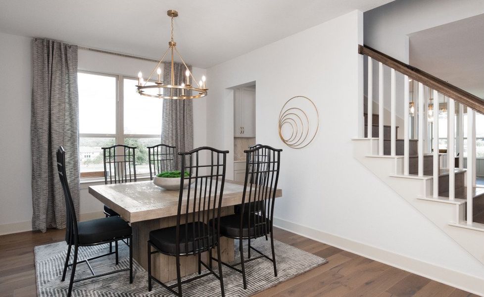 Representative furnished interior of a home built from the Westlake by Ashton Woods in The Trails at Carmel, Pflugerville (Image 7).