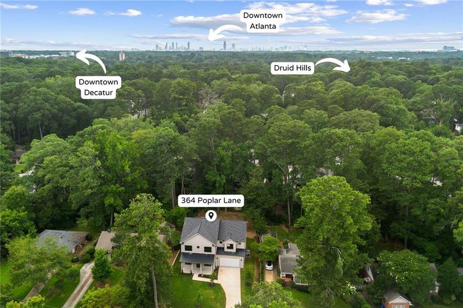 2D floor plan layout of this home in , Decatur, GA (Image 5). 2D floor plan layout of this home in , Decatur, GA (Image 5).