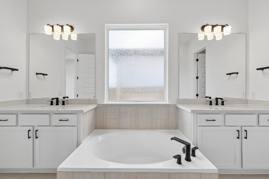 Representative furnished interior of a home built from the Guadalupe by Taylor Morrison in Turners Crossing, Austin (Image 19).