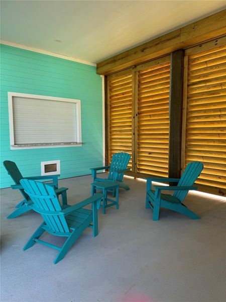 Furnished interior view inside a new home in , Galveston (Image 27).