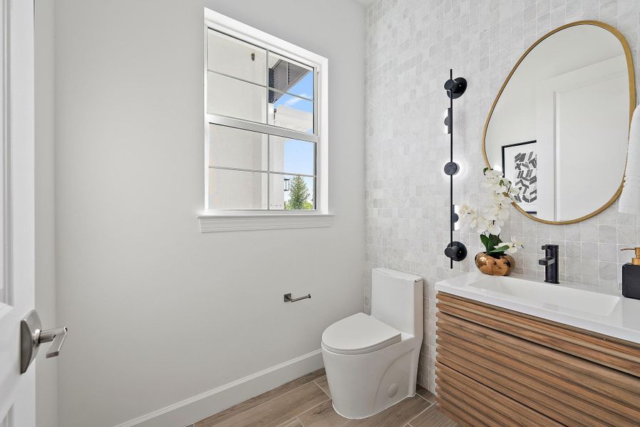 Furnished interior view inside a new home in , Jupiter (Image 54).