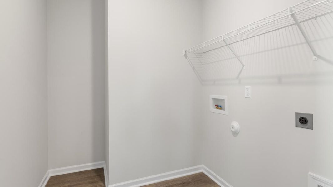 Spacious, unfurnished interior of a new home in Indigo Preserve, Leland (Image 23).