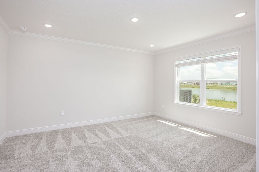 Representative unfurnished interior of a home built from the Carrington by Maronda Homes in Malabar Springs, Palm Bay (Image 48).