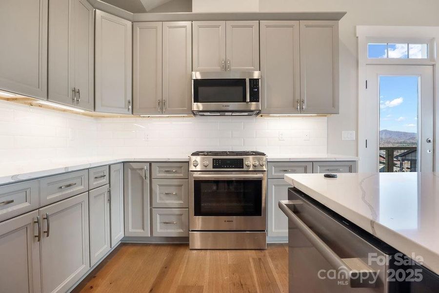 Kitchen from Foyer View