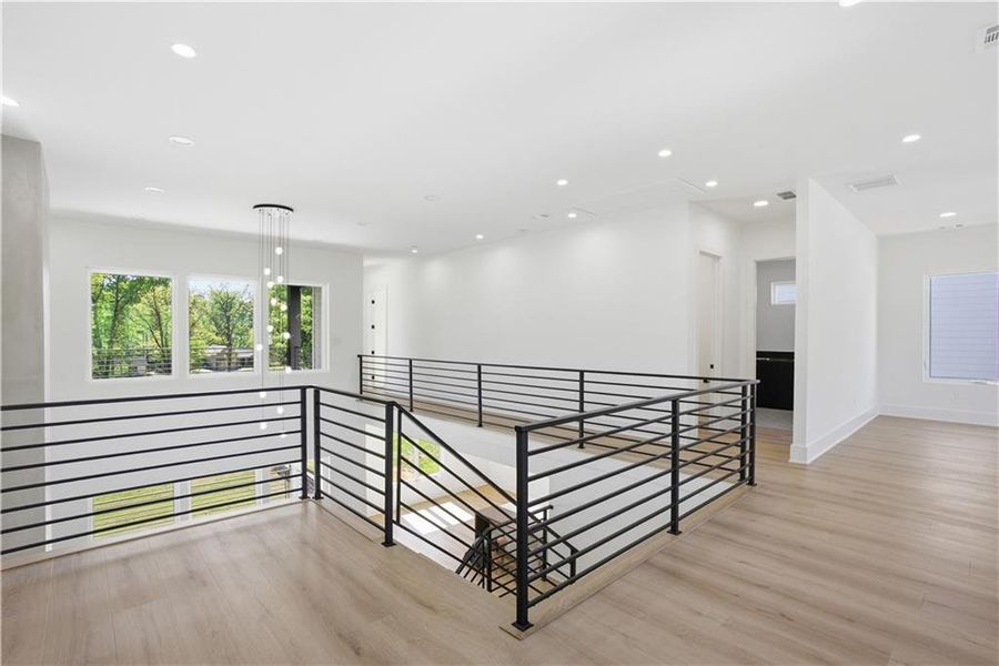 Spacious, unfurnished interior of a new home in , Duluth (Image 96).