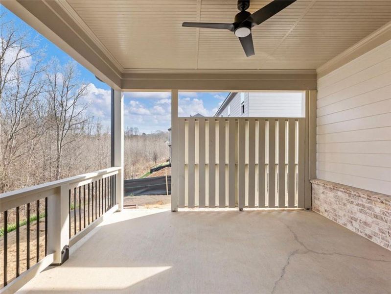 Exterior details and patio area of a home in , Buford (Image 2). Exterior details and patio area of a home in , Buford (Image 2).