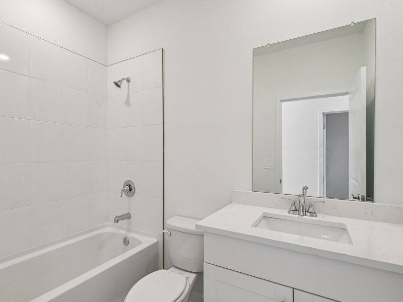 Furnished interior view inside a new home in Colbert Landings, Palm Coast (Image 6).