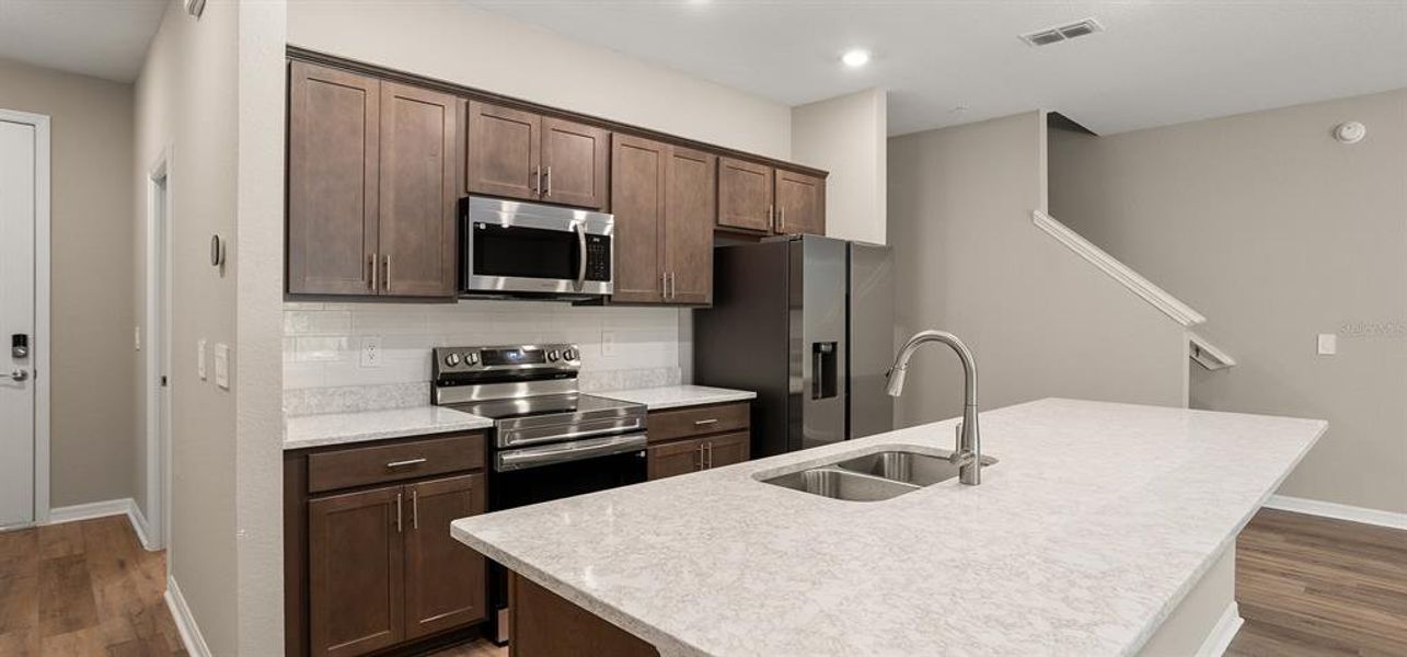 Furnished interior view inside a new home in , St. Cloud (Image 5).