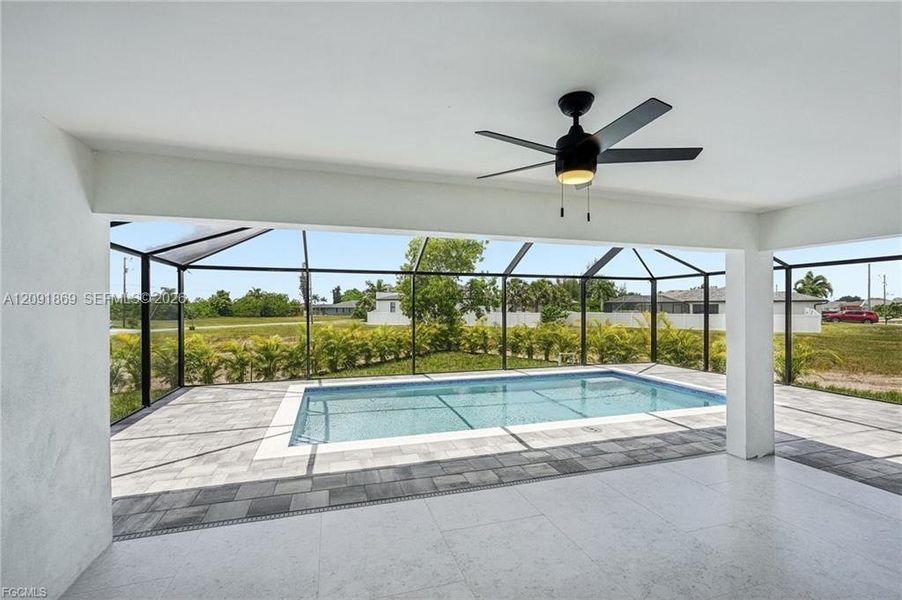 Exterior details and patio area of a home in , Cape Coral (Image 27). Exterior details and patio area of a home in , Cape Coral (Image 27).