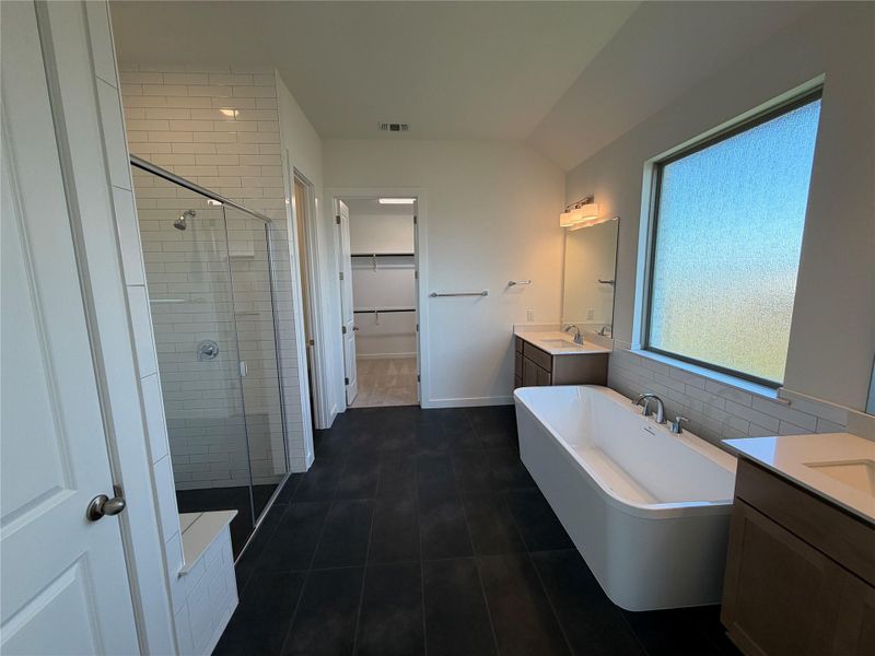 Furnished interior view inside a new home in Lariat, Liberty Hill (Image 7).