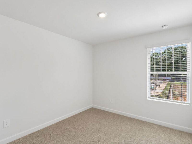 Spacious, unfurnished interior of a new home in Rocky River Towns, Charlotte (Image 17). Spacious, unfurnished interior of a new home in Rocky River Towns, Charlotte (Image 17).