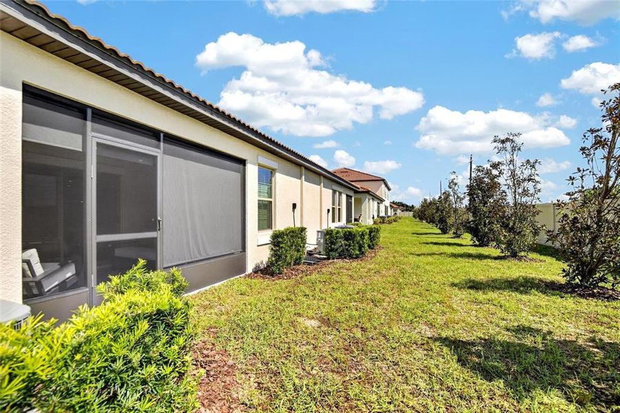 Exterior details and patio area of a home in Southshore Bay Active Adult, Wimauma (Image 40).