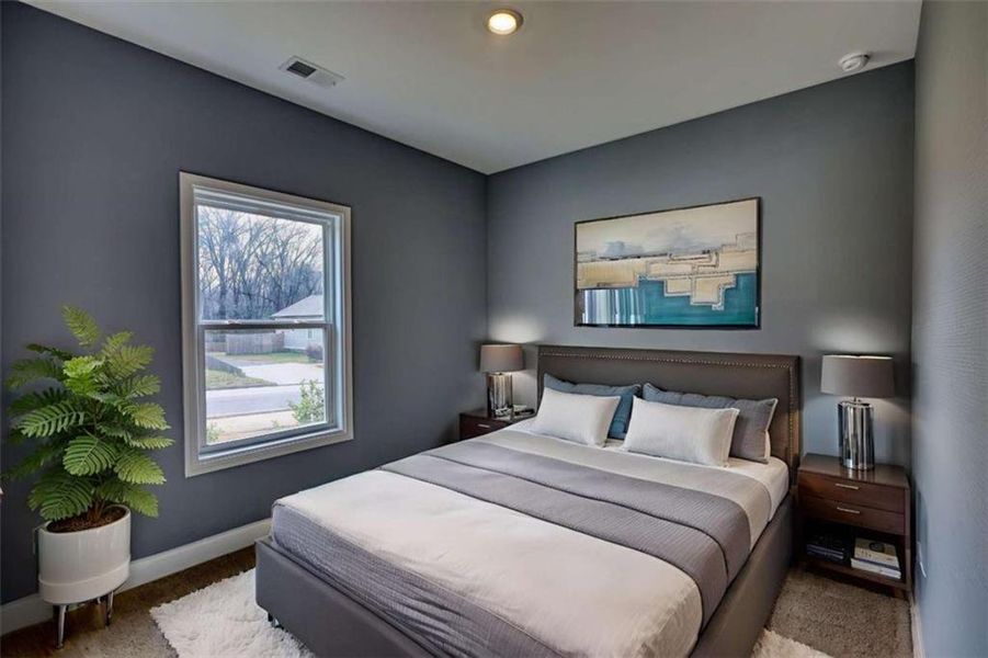 Furnished interior view inside a new home in , Madison (Image 8). Furnished interior view inside a new home in , Madison (Image 8).