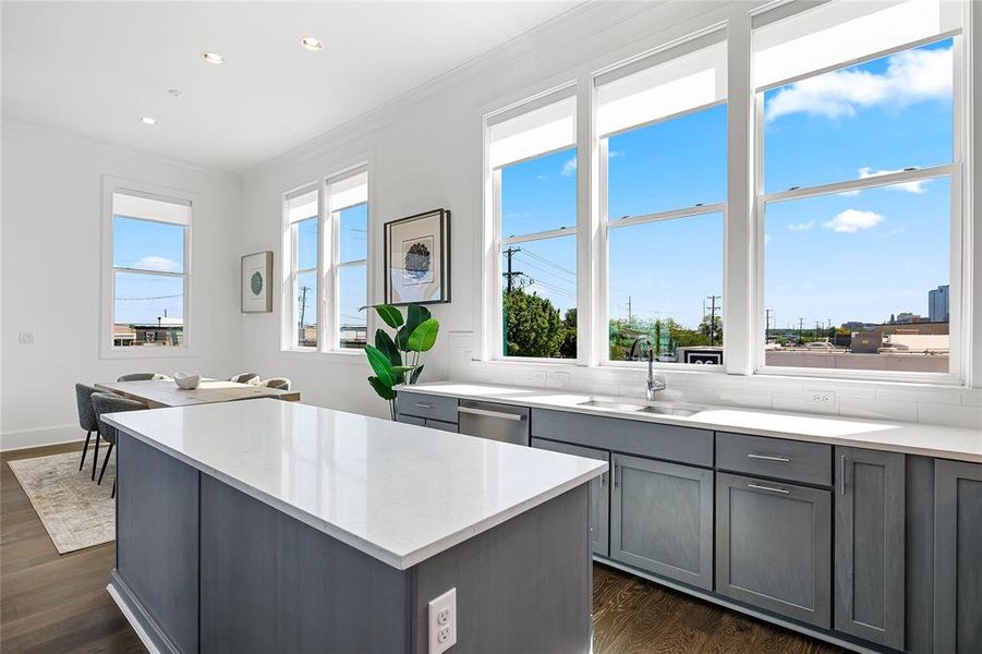 Furnished interior view inside a new home in , Fort Worth (Image 37). Furnished interior view inside a new home in , Fort Worth (Image 37).