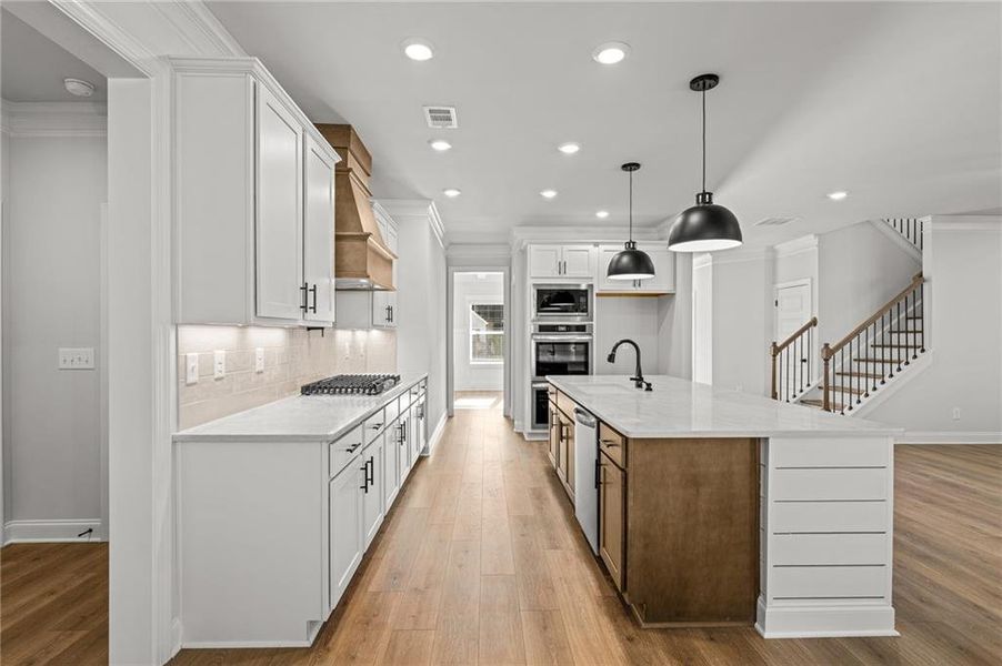 Furnished interior view inside a new home in Red Oak Ridge, Loganville (Image 5).