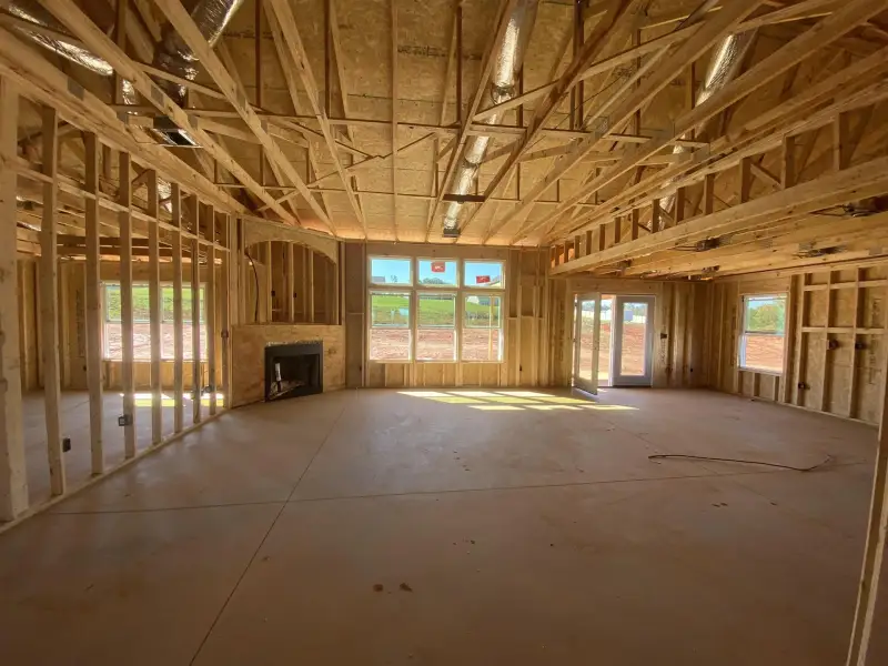 In-progress construction of a new home in Huckleberry Cove, Chesnee, SC (Image 5).