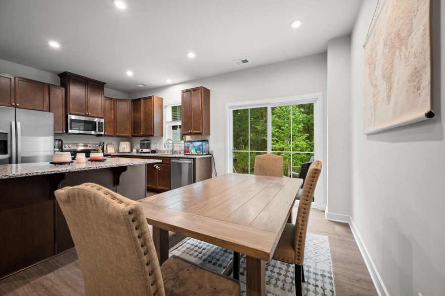 Furnished interior view inside a new home in , Summerville (Image 14).