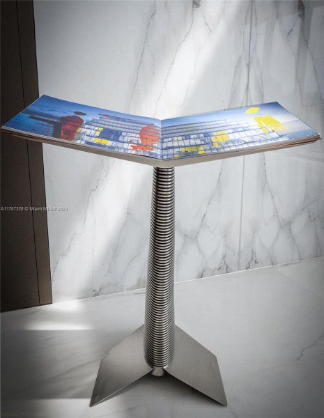 Furnished interior view inside a new home in Aston Martin Residences, Miami (Image 6).