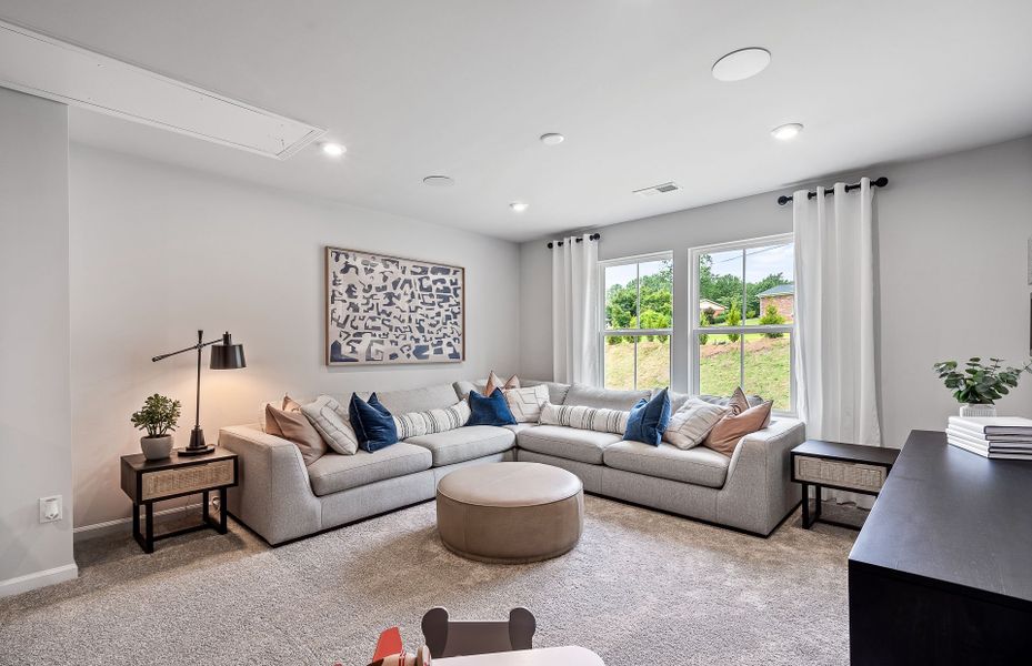 Furnished interior view inside a new home in Berkeley Mill, Cumming (Image 6).