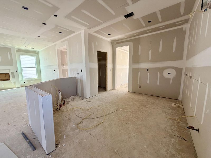 In-progress construction of a new home in Marble Tree, Ball Ground, GA (Image 7).
