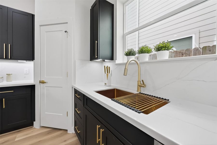 Furnished interior view inside a new home in , Houston (Image 38).