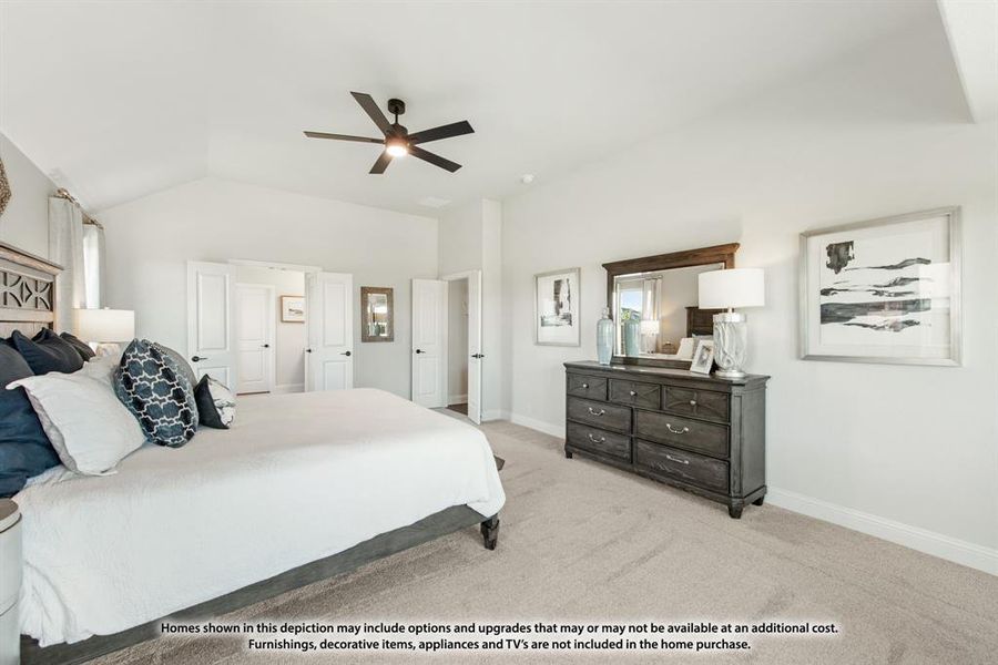 Furnished interior view inside a new home in Somerset, Mansfield (Image 23).