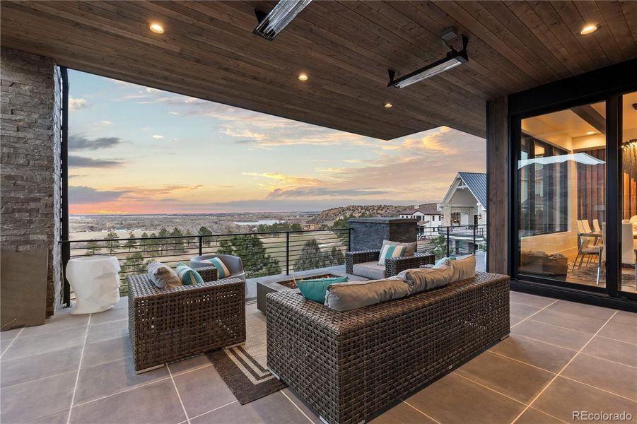 Exterior details and patio area of a home in , Littleton (Image 20).