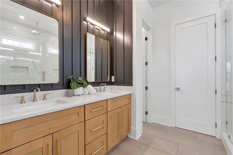 Furnished interior view inside a new home in , Cumming (Image 13).