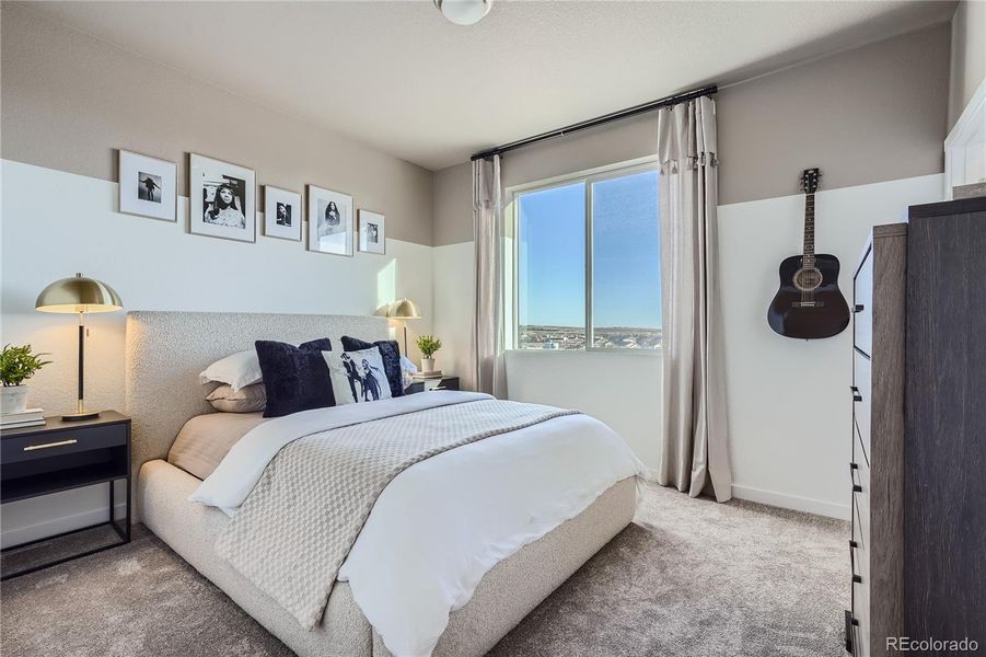 Furnished interior view inside a new home in , Arvada (Image 10).