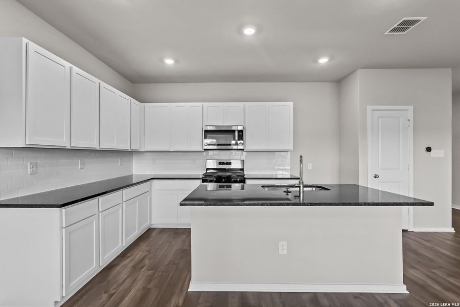 Furnished interior view inside a new home in Summerlin, San Antonio (Image 13).