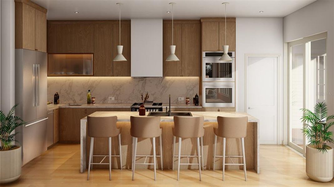 Furnished interior view inside a new home in , Sarasota (Image 5).