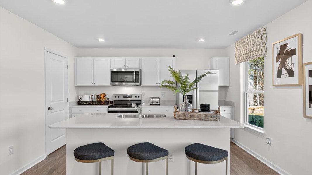 Furnished interior view inside a new home in Madeline Farm, New Bern (Image 9). Furnished interior view inside a new home in Madeline Farm, New Bern (Image 9).