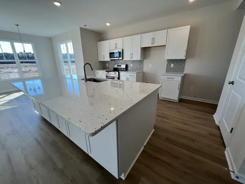 Furnished interior view inside a new home in River Tide Farms, Bolivia (Image 4).