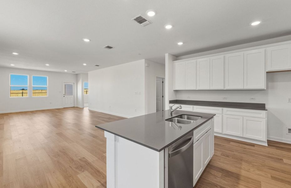 Furnished interior view inside a new home in Larson Crossing, Elgin (Image 12).