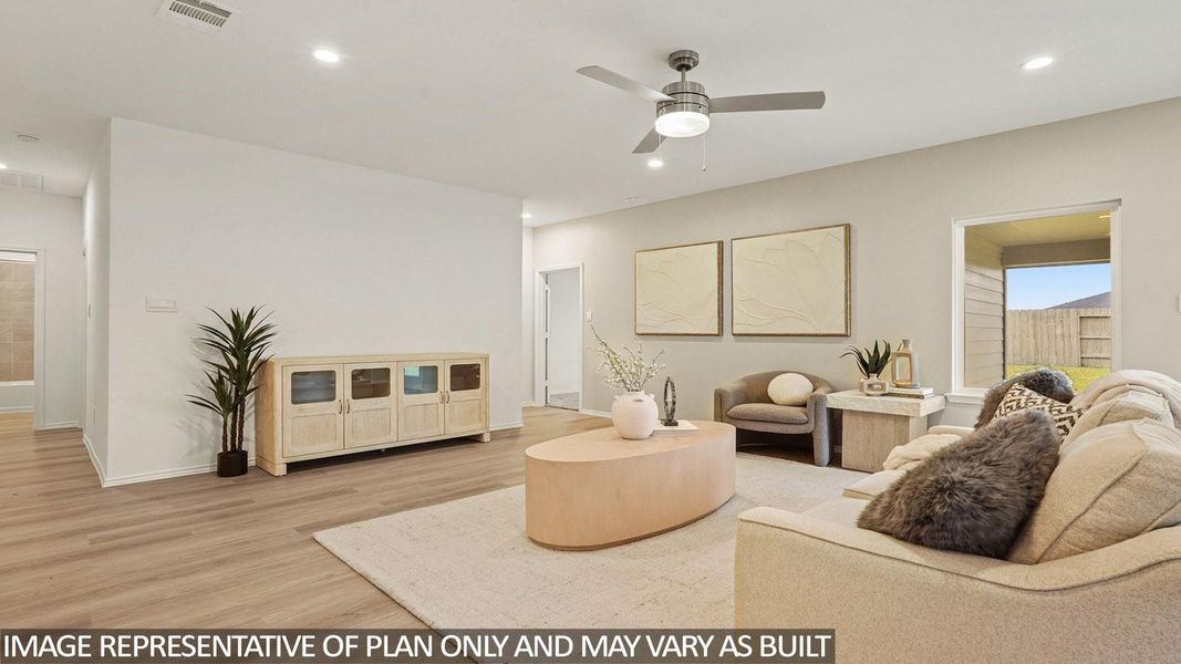 Furnished interior view inside a new home in Cypress Green, Hockley (Image 4).