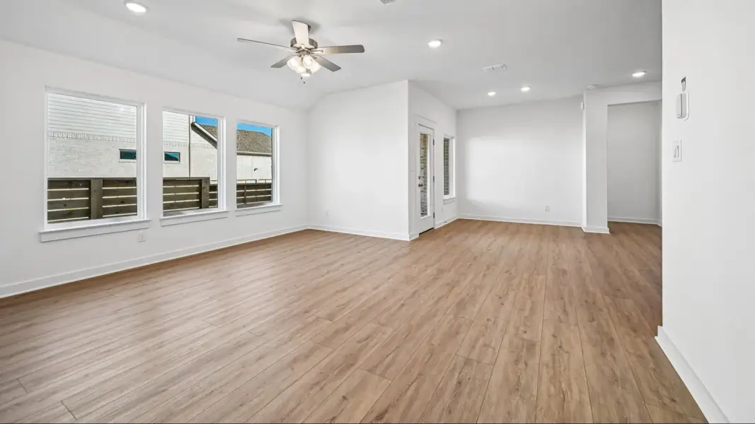 Furnished interior view inside a new home in Flora, Hutto (Image 8).