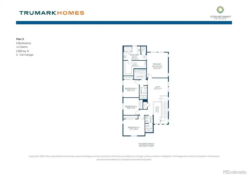 2D floor plan layout of this home in , Littleton, CO (Image 3).