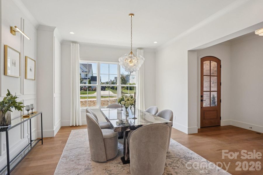 Furnished interior view inside a new home in , Huntersville (Image 30).
