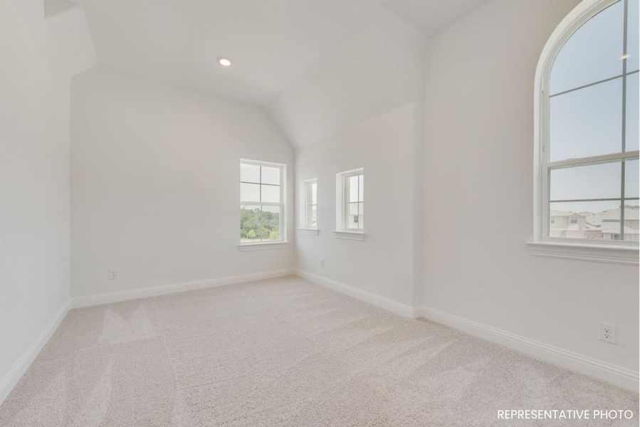 Representative unfurnished interior of a home built from the Royal Palm by Grand Homes in Trails at Cottonwood Creek, Rowlett (Image 21).