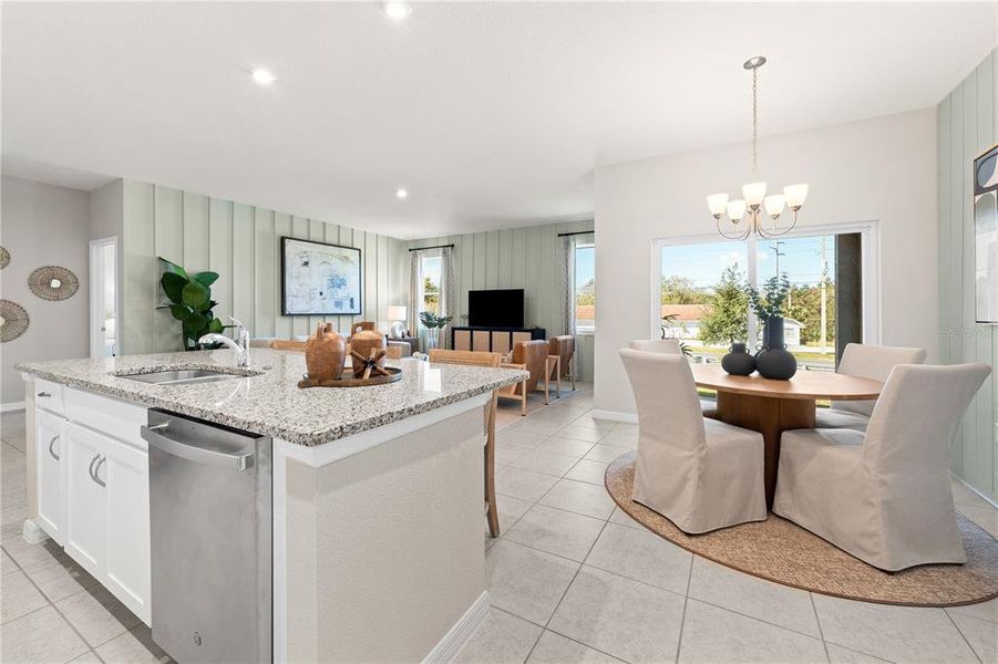 Furnished interior view inside a new home in Avalon Park Tavares Single Family Homes, Tavares (Image 9). Furnished interior view inside a new home in Avalon Park Tavares Single Family Homes, Tavares (Image 9).