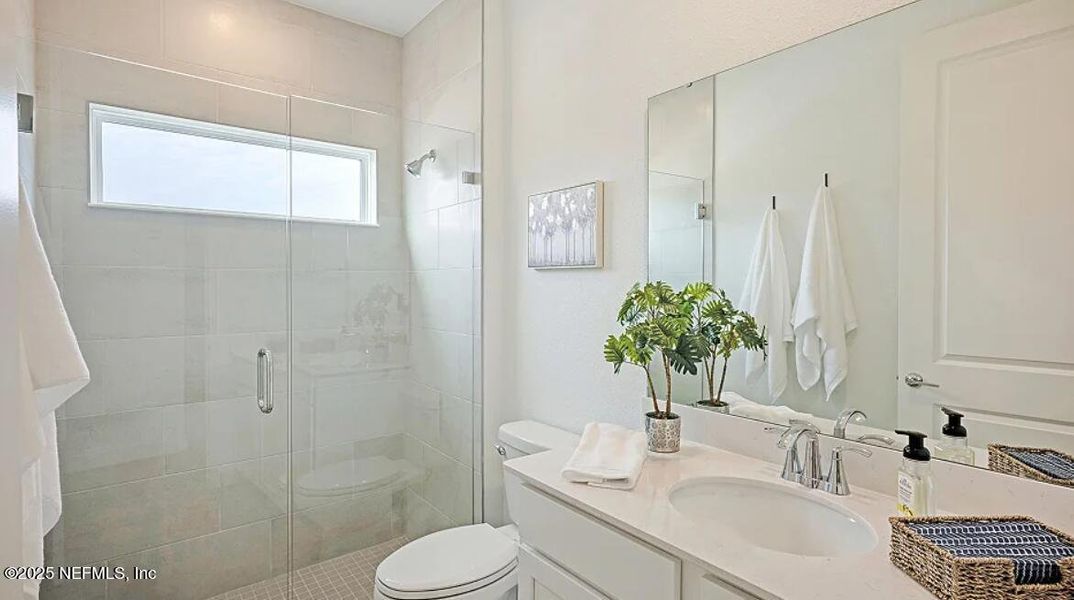 Furnished interior view inside a new home in Trailmark, St. Augustine (Image 15).