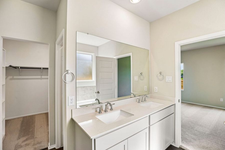 Furnished interior view inside a new home in Mustang Meadows, Waller (Image 11).