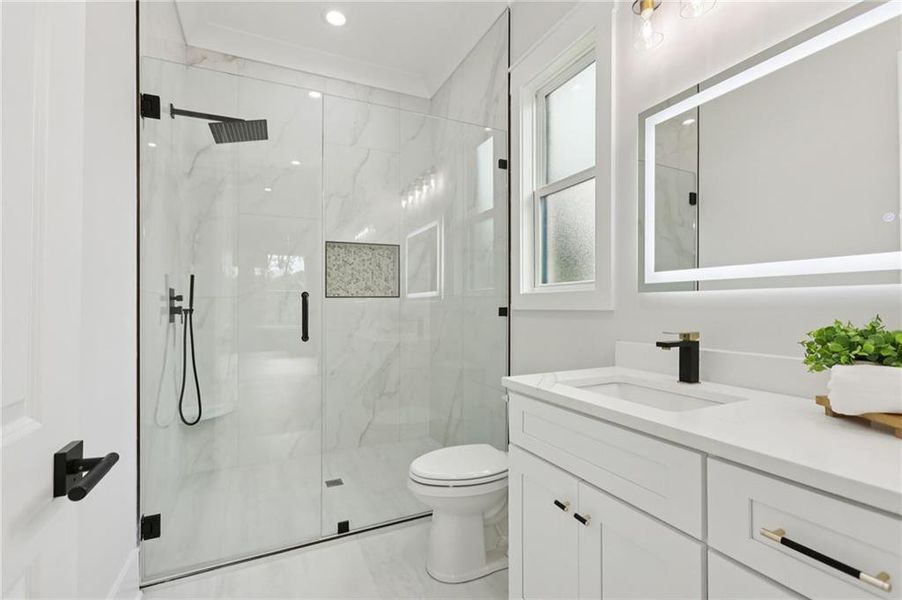 Furnished interior view inside a new home in , Lawrenceville (Image 7).